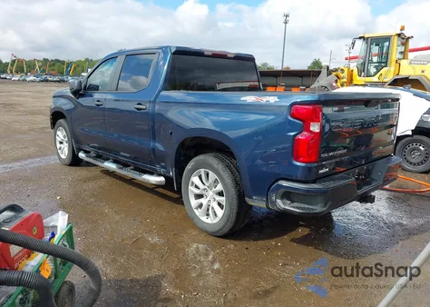 2021 Chevrolet Silverado 1500 4Wd Short Bed Custom из США, поврежденный, VIN 3GCPYBEK8MG451627